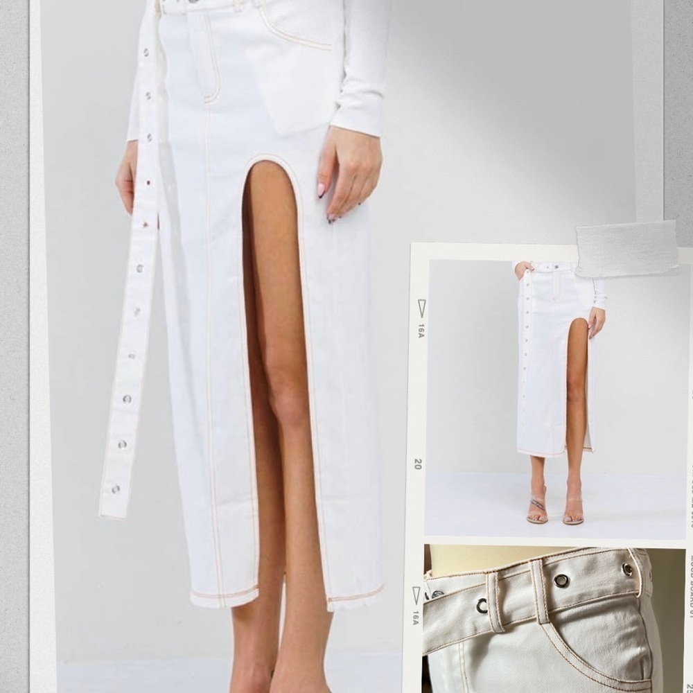 High slit midi skirt | NWT